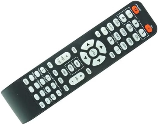 HCDZ Replacement Remote Control for Hitachi R101 R100 R103 CP-SX8350 HL02801 CP-WU8440 CP-WUX8440 CP-X8150 CP-WX8240 CP-WX8240A 3LCD Throw Ratio Video Projector