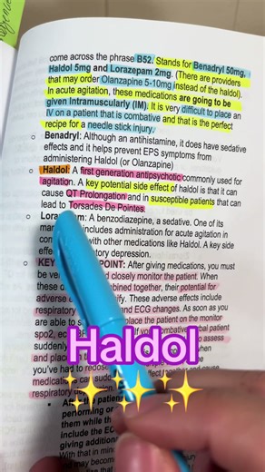 Haldol: why it’s used and key precautions#ernursingtip #ernursing #emergencynurses #newgradernurse #emergencynurse