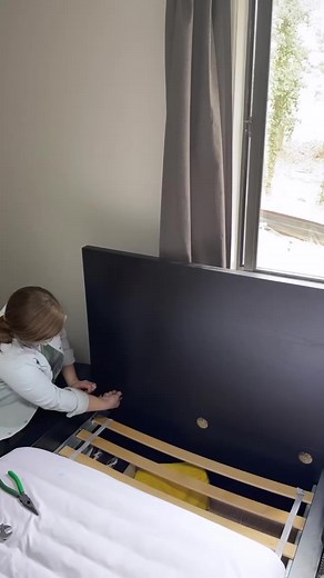 7.7K views · 93 reactions | Who loves a good ikea hack? ‍♀️ I flipped my son’s twin ikea malm bed into a daybed. It was super easy to remove the traditional headboard and use the box frame. The felt tile headboard sure made the bed flip come together! Then I added gamer line artwork and LED channels around the ceiling. Bonus: There were LED light leftover! Talk about an epic way to end the bed flip  | Gray Cedar Home | Facebook
