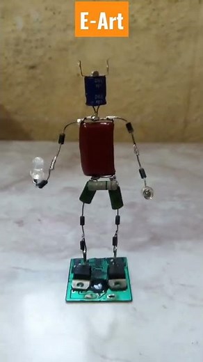 Electronic waste Art work |Craft|e-waste|DIY ART|Scrap Art