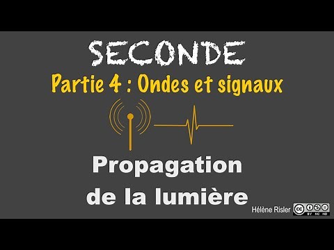 2nde - Ch 05 - Capsule 14 - Propagation de la lumière