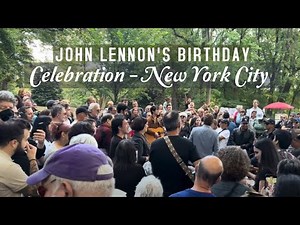 John Lennon 84th Birthday Celebration in Central Park - Mr. Moonlight, To Know You is to Love You