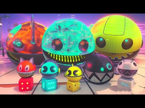 Pacman vs Monsters Compilation | Robot Pacman vs cartoon cat 2