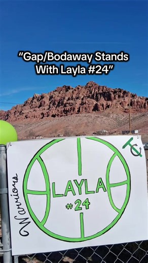 “Community Pride 💚”In a beautiful show of unity, the Gap/Bodaway community came together to honor Tuba City Warrior Layla Curtis as she heads to the Arizona State Finals. 🏀💚 From handmade signs to green balloons and cheering families, this is what community pride looks like. Layla is family — connected through her great-grandmother and my grandfather, Frank Martin Sr. That makes this moment even more special. Wishing Layla and the Lady Warriors the best at State — along with the Page Sand Dev