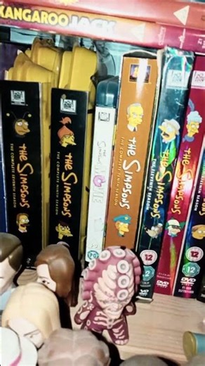 My the Simpsons DVD and Blu-ray collection #dvds #thesimpsons #blurays