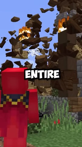 Realistic Minecraft fire mod is extremely dangerous!