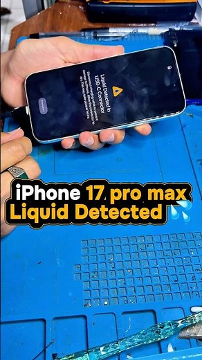 Liquid Detected Alert While Charging iPhone 17 Pro Max | Permanent Solution👆 Full video link