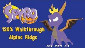 Spyro the Dragon 120% Walkthrough - 14 - Alpine Ridge
