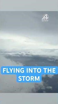 What is it like to fly into the eye of a hurricane and why is it necessary?
