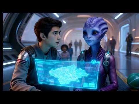 Alien Girl Stood Alone Watching Others Play—Until a Human Gave Her a Reason to Smile | HFY SCIFI