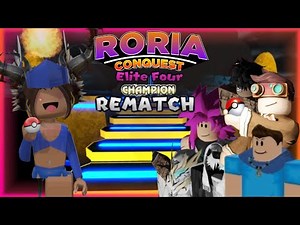 Rematching Elite Four, Champion, & Lando64000 In Roria Conquest! (Last Time) | Pokémon Brick Bronze