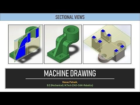 Machine Drawing | Sectional Views |