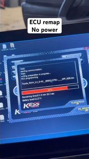 Toyota Rav4 clogged DPF and catalytic converter no power