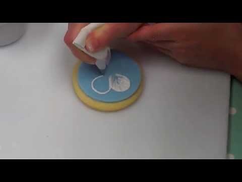 Royal Icing - Brush Embroidery Flower Biscuits