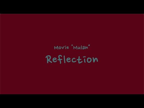 [Original Key/ Instrumental] Reflection (From the movie "Mulan") Piano Instrumental/ with ENG lyrics