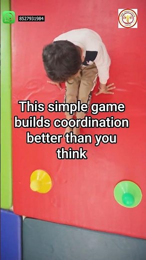 This simple game builds coordination better than you think #kidsplay #motorskills #parenting