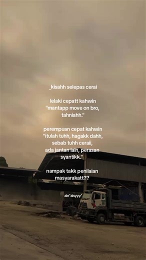 Kisah Selepas Cerai & Penilaian Masyarakat