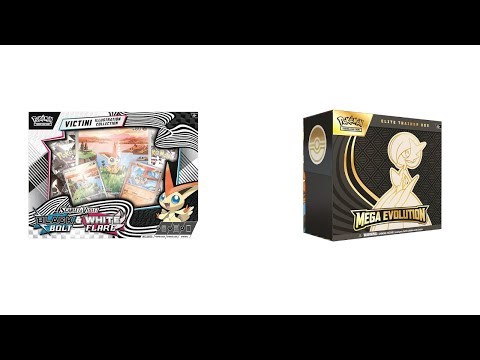 Opening Victini Illustration Collection and Mega Evolution ETB