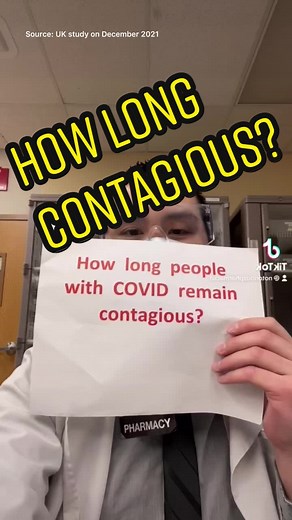 How long do you remain contagious after symptoms / positive test?