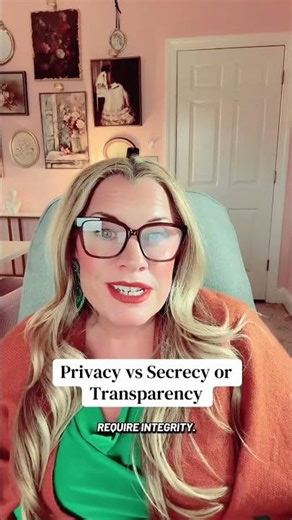 Transparency and privacy are not opposites