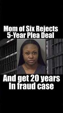 Mom of Six Rejects 5-Year Plea, Handed 20-Year Sentence #ericjaystreetnews