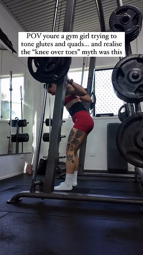 22K views · 43 reactions | WHAT SHE DOES ⬇️ Knees over toes? Should...