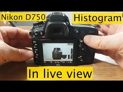 How to Turn On the Histogram in Live View on Nikon D750 | Step-by-Step Tutorial