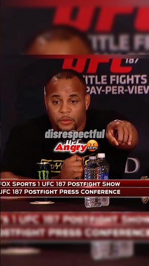 This is why you shouldn’t talk trash behind Daniel Cormier🥶 #ufc