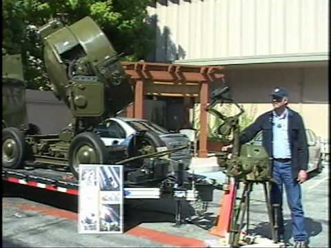 World War II Carbon Arc Anti-aircraft Searchlight Control Station