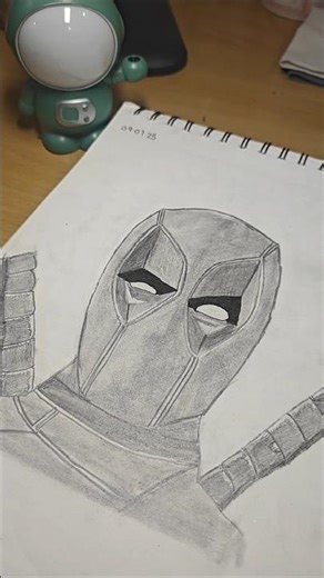 Deadpool🔥 #drawing #deadpool #marvel #shorts