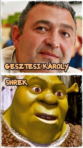 A Shrek (2001) magyar szinkronhangjai 😍 #Shrek #MagyarSzinkron