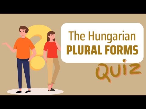💡IT´S QUIZ TIME! - The Hungarian Plural