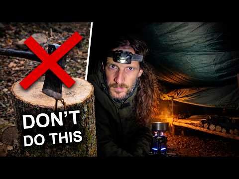 Tarp Shelter, Raised Bed & the Firewood Mistake That Wastes Your Energy