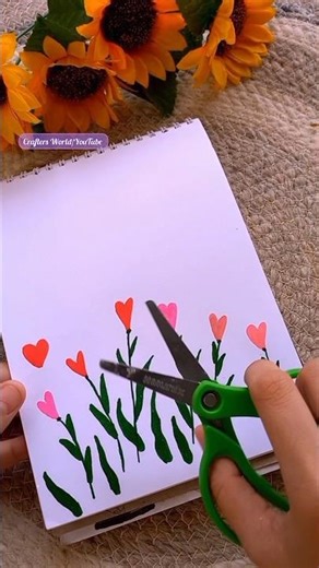 Cute 😍DIY Mother's Day card💖 #craftersworld #mothersday #mothersdaygift #diycard #short #shortsviral