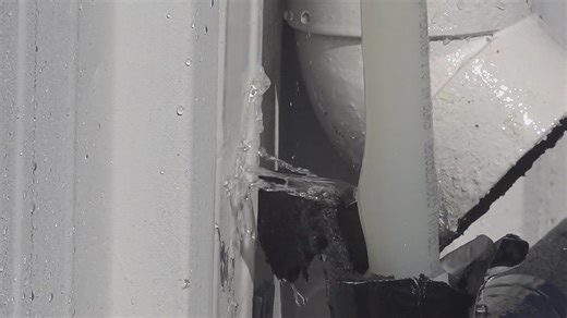 Homeowners should check for frozen, burst pipes as temperatures rise above freezing