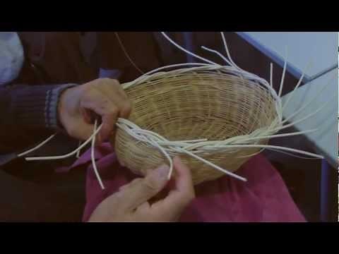 Taller de cestería (fabricación de cestos), parte 2 de 2