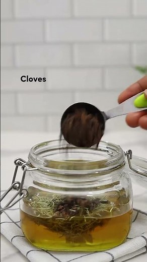 This rosemary oil recipe changed my hair completely #hairgrowth #beforeandafter #diy