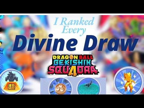 I Ranked Every Divine Draw In Gekishin Squadra