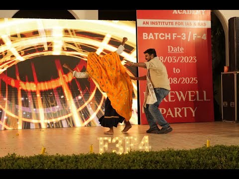 Abhishek Sir Springboard Farewell Meenwati Song Dance | f3-f4 Batch | SBA Jaipur |