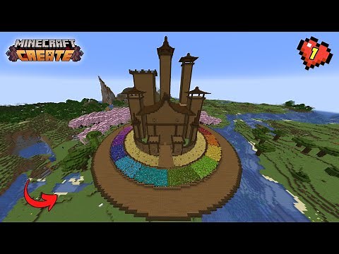 The Best Start Ever in CREATE MOD in Minecraft