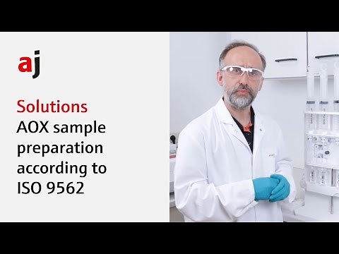 AOX sample preparation according to ISO 9562 (column method)