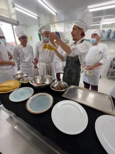 Receta de Crepes de Curry con Cordero y Espinaca