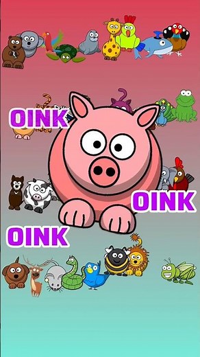 🐖🐑 Animal Sounds Song #nurseryrhymes