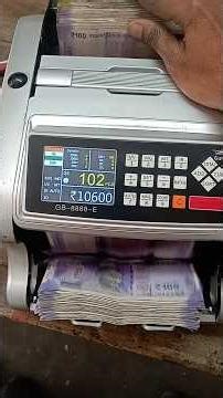 gobbler Mix Note Counting Machine #gobbler