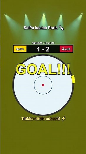 SaiPa sinetöi Porin unelmat #liiga #SaiPa #Ässät #jääkiekko #ratkaisu