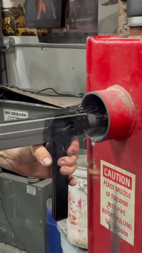98K views · 971 reactions | Guns can explode after repair. That’s why this bullet trap exists—to catch bullets and save lives. :- safetyharborfirearms /YT #FirearmSafety #BulletTrap #GunTesting #WeaponsTech #EngineeringSafety | Facts Wiki | Facebook