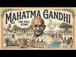 Mahatma Gandhi Full Story | The Man Who Changed the World Without Violence 🌍