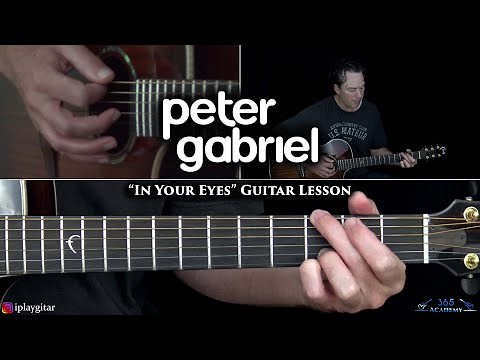 Peter Gabriel - In Your Eyes Guitar Lesson