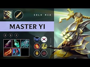 Master Yi Mid vs Viktor - KR Diamond Patch 25.24