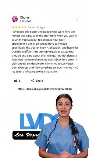 Top-Rated Dentist Las Vegas 702-870-5165 Las Vegas Dental Group | Dentist Near Me | Patient Review